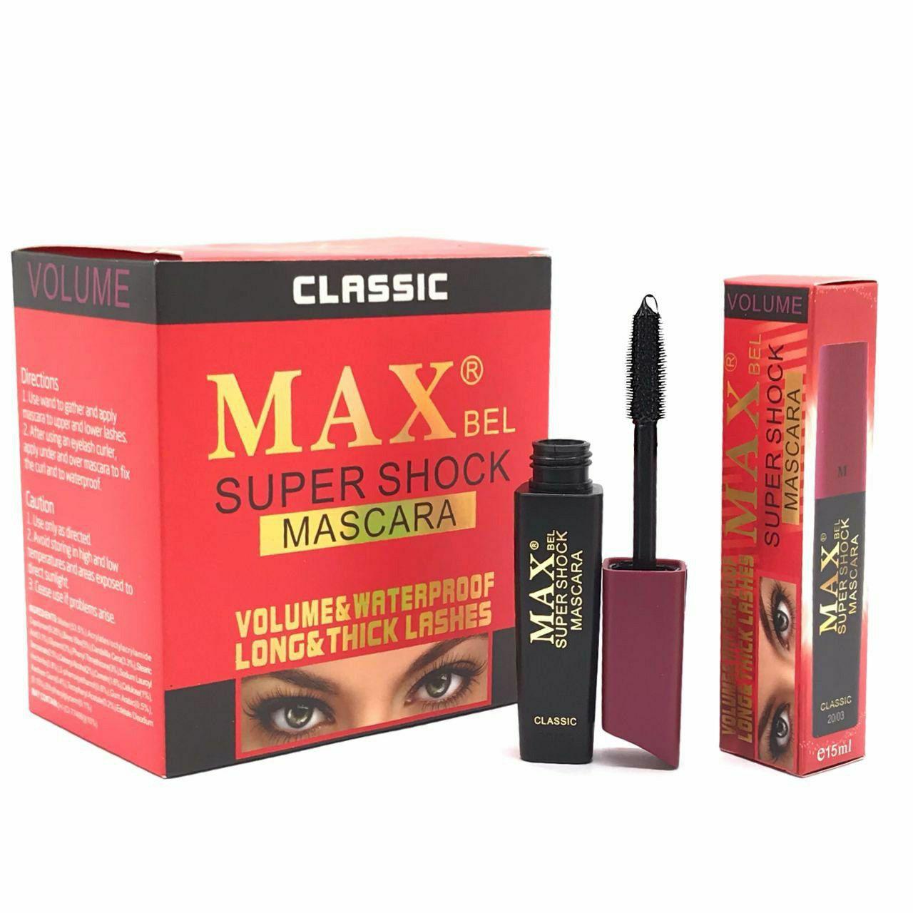 ریمل سوپر شوک مکس بل max beel