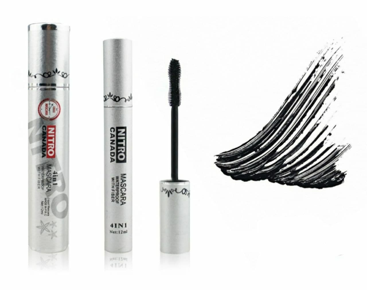 ریمل 4 کاره نقره ای نیترو nitro