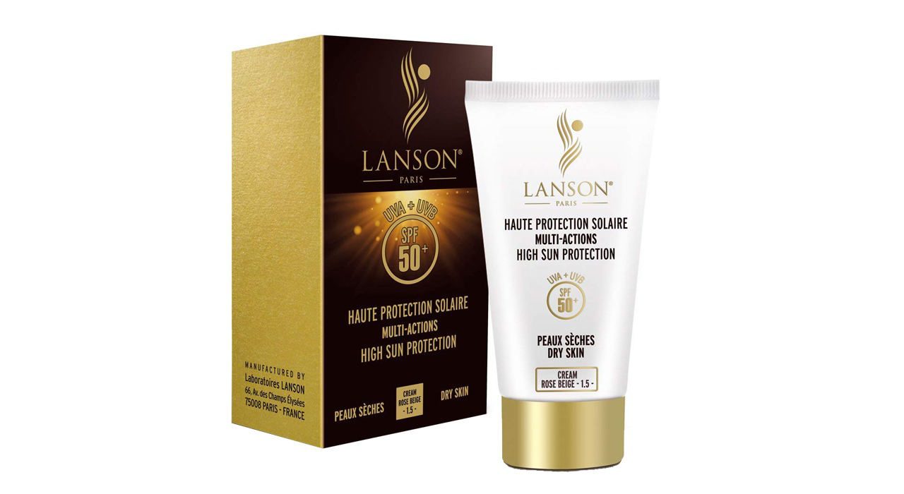 کرم ضد آفتاب رنگی لانسون مدل Multi action شماره 1.5