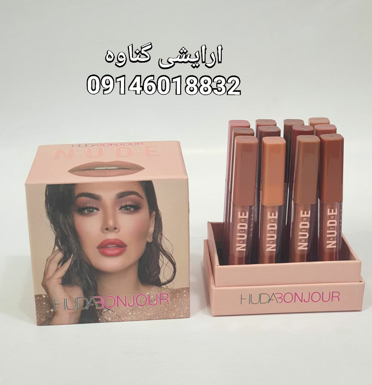 پک رژلب مایع نود هدی بیوتی hudabeauty کد LS708 پک رژلب مایع نود هدی بیوتی hudabeauty کد LS708