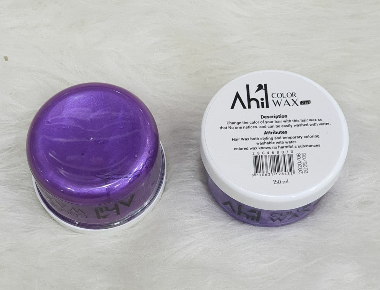 واکس رنگی بنفش آهیل Ahil