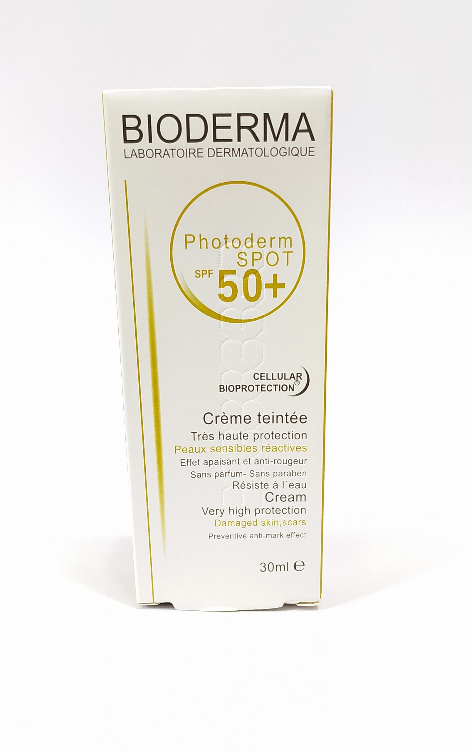 ضدافتاب رنگدانه ضعیف بیودرما