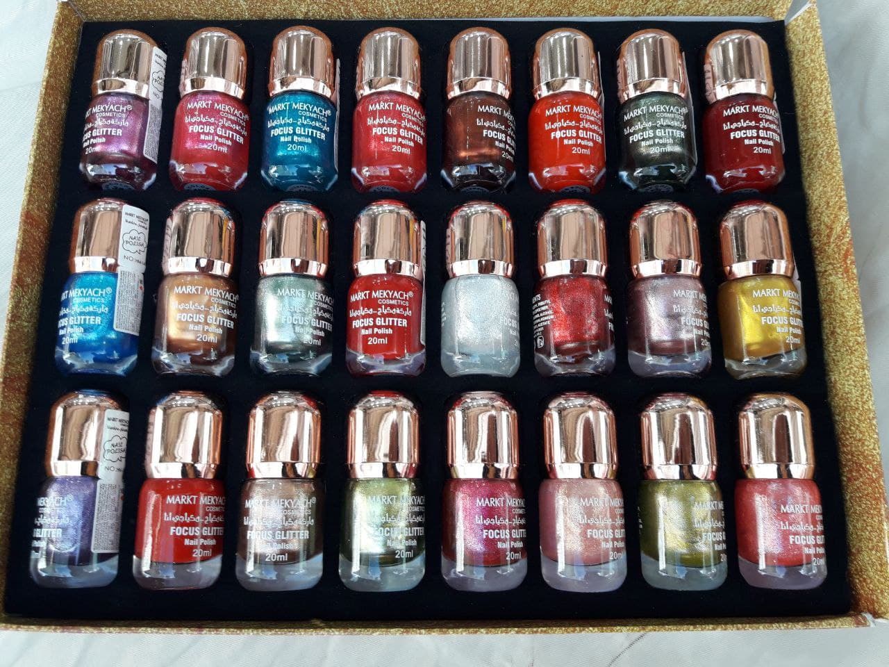 پک ۲۴ تایی ‌لاک fashion colors