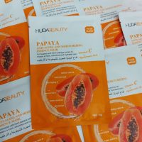 ماسک ورقه ای پاپایا هدی بیوتی HUDABEAUTY