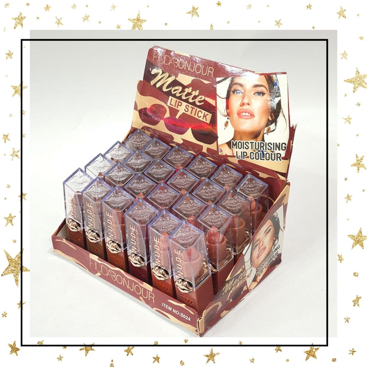 رژلب جامد نود هدی بیوتی کد s024