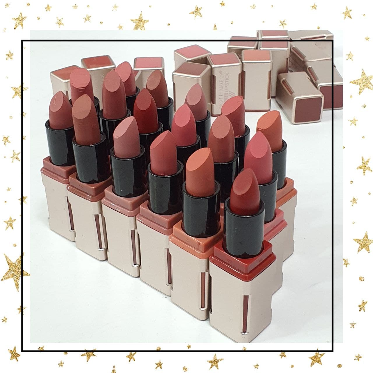 پک 36تایی رژلب جامد مات و مخملی میکاب makeup