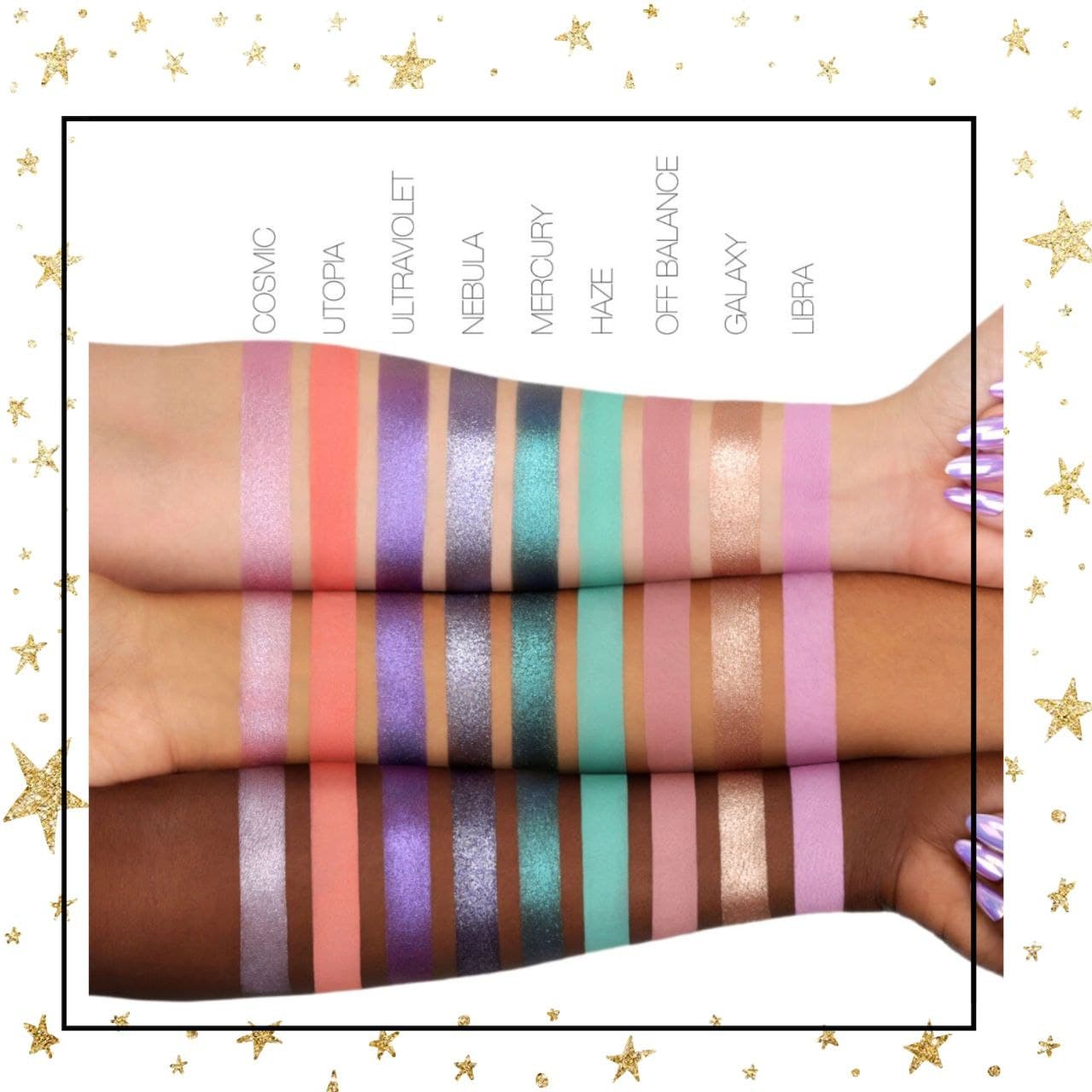 پالت سایه مرکوری هدی بیوتی | HUDA BEAUTY Mercury Retrograde Eyeshadow Palette