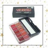 پالت رژلب ۱۰تایی ویولت violet سری b