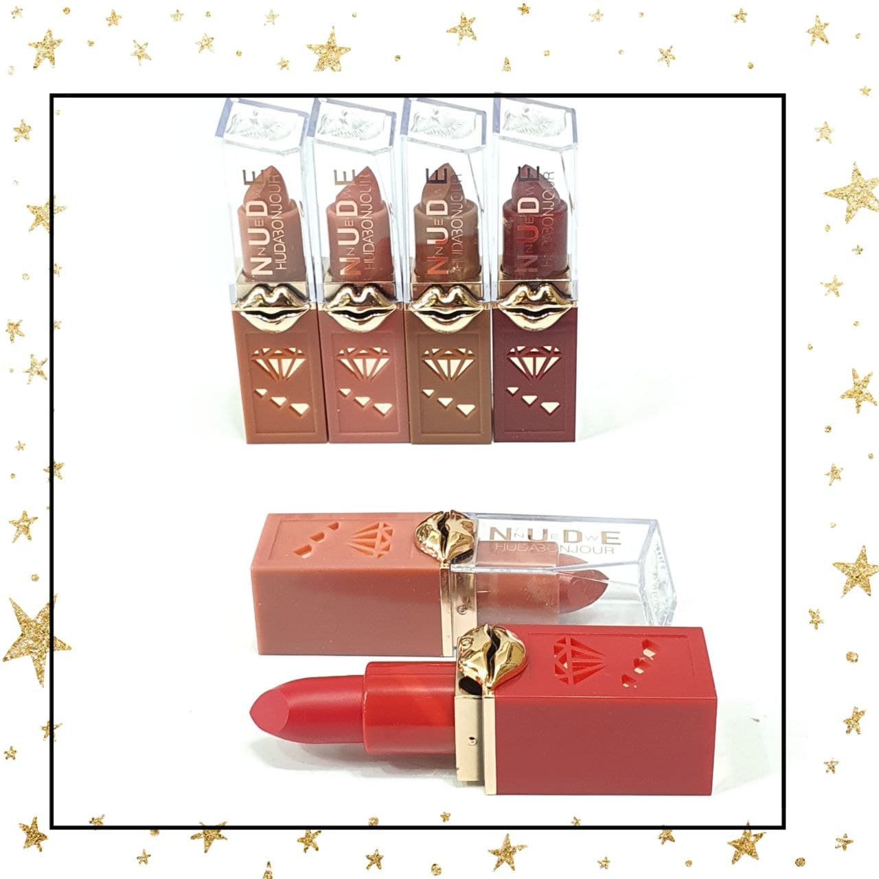 پک 24 تایی رژلب جامد نود هدی بیوتی کد s024 پک 24 تایی رژلب جامد نود هدی بیوتی کد s024