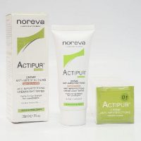 کرم پودر اکتی پور نورا شماره 01 مناسب پوست های دارای جوش (رنگ روشن)