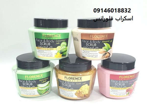 اسکراب انار فلورانس florence حجم 600ml | اسکراب