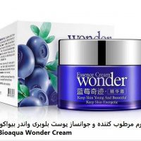 کرم مرطوب کننده و جوانساز پوست بلوبری واندر بیواکوا Bioaqua Wonder Cream