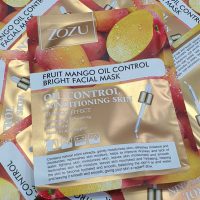 ماسک ورقه ای سفید کننده و روشن کننده زوزو zozu با عصاره mango | ماسک ورقه ای
