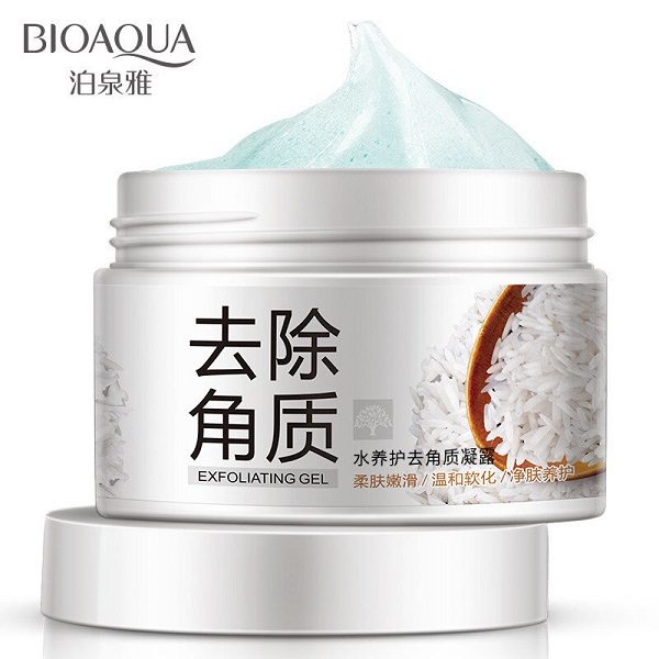 اسکراب برنج بیوآکوا  ( BIOAQUA Oil Control Hydrate Exfoliating Face Gel 140ml )