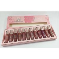 پک 12 تایی رژلب مایع گلدن رز سری B