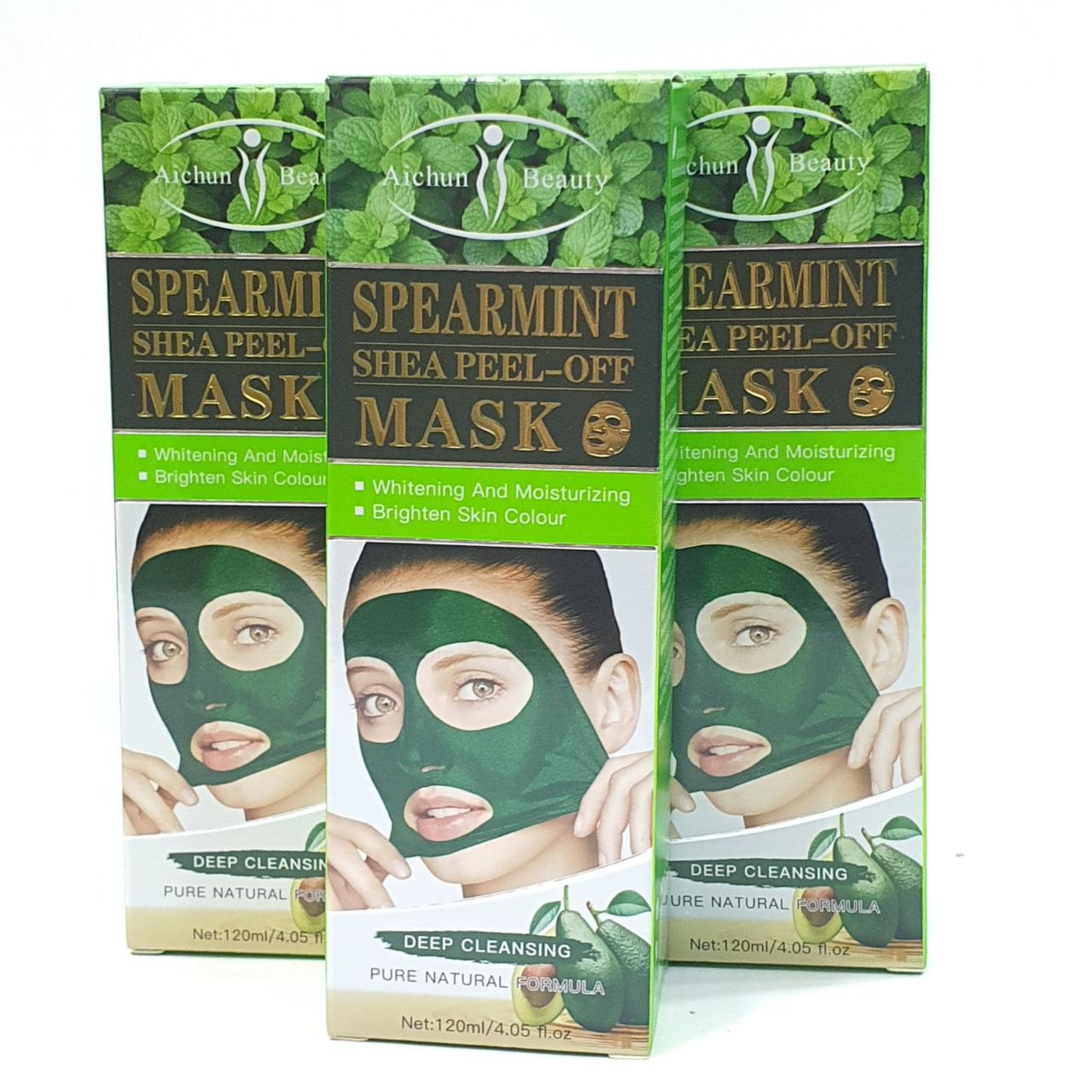 ماسک صورت چای سبز ایچون بیوتی حجم 120 مل