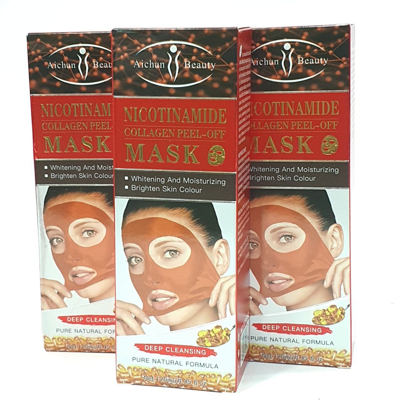 ماسک صورت کلاژن ایچون بیوتی حجم 120 مل