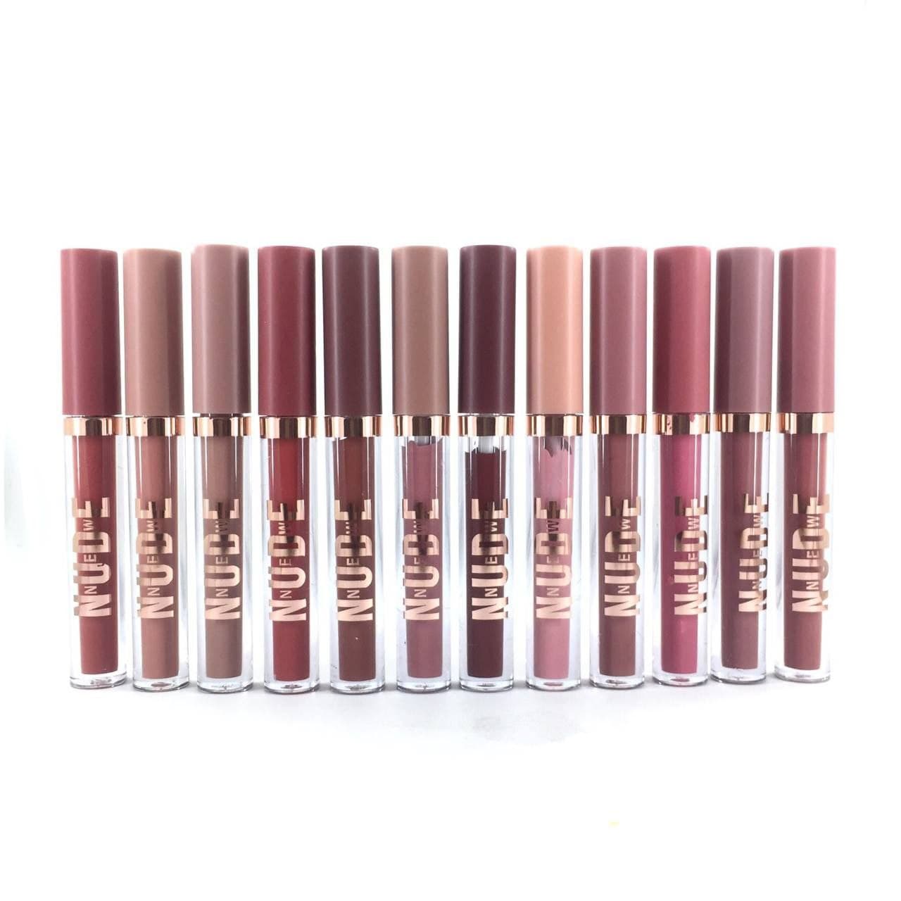 پک 12 عددی رژ لب مایع نود هدی بیوتی