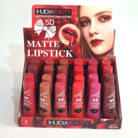 پک ۲۴ تایی رژلب جامد ۵ بعدی هدی بیوتی hudabeauty