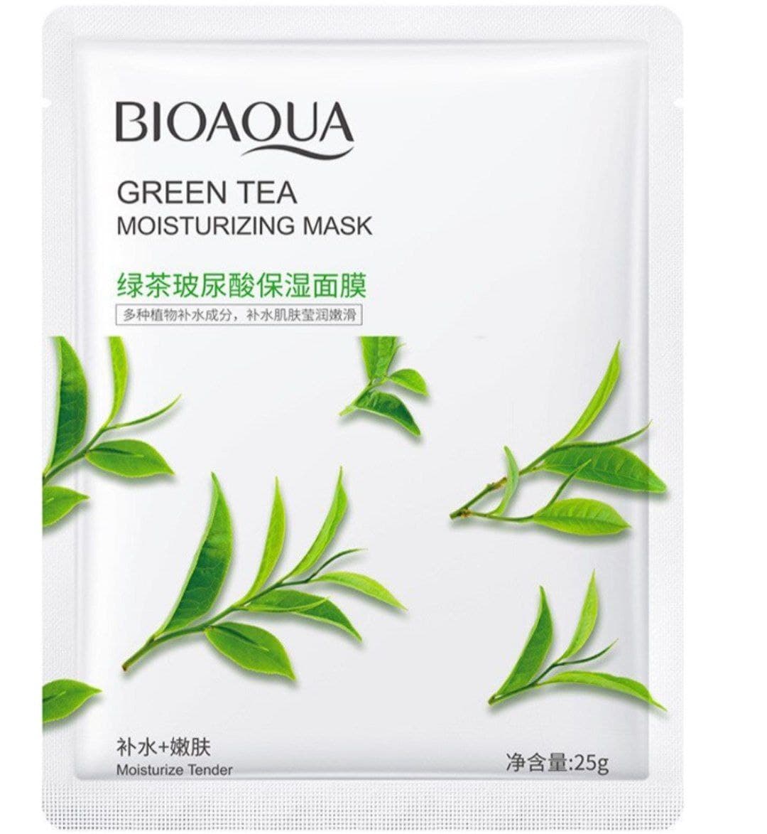 ماسک ورقه ای چای سبز BIOAOUA