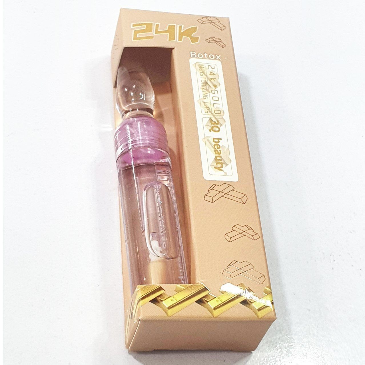 برق لب حجم دهنده ی لب فوری برند 3q beauty با عصاره ی طلای ۲۴ عیار