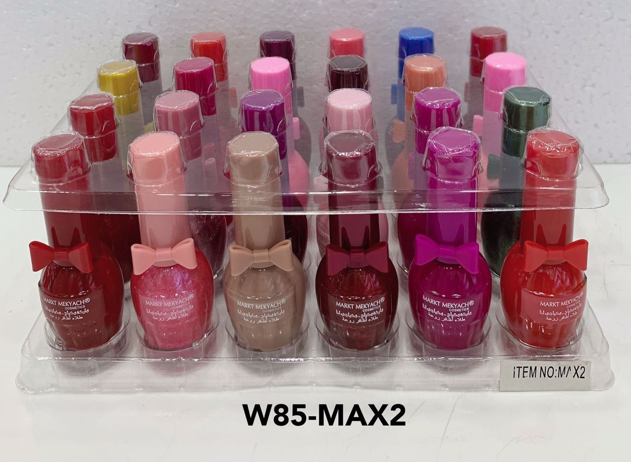 پک 24 تایی لاک ناخن مارکت مکیاژ کد w85-max2