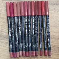 بسته ی ۱۲ تایی مداد لب گاش | Gosh matte ilip pencil