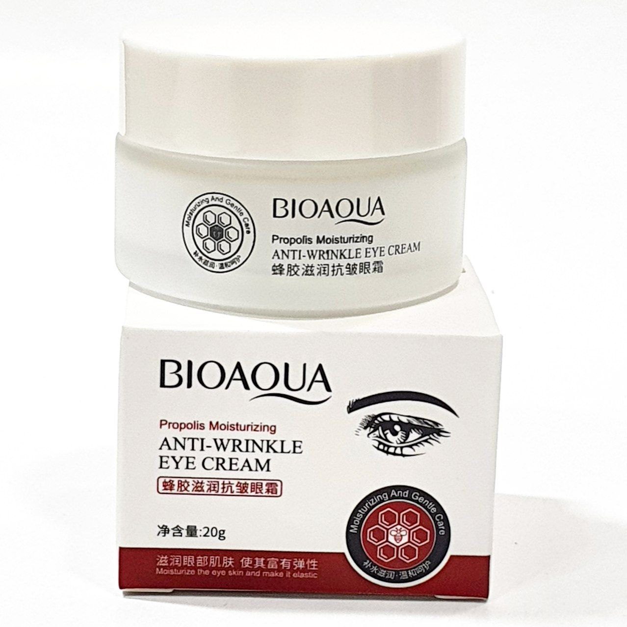 کرم دور چشم بیواکوا Bioaqua anti wrinkkle eye cream