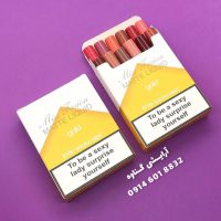 بسته ی ۱۲ تایی رژلب مایع سیگاری گلد gold