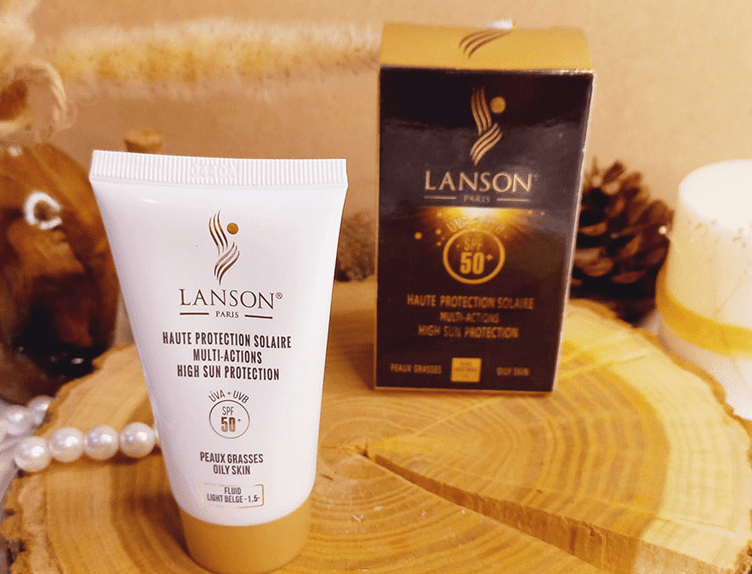 کرم ضد آفتاب لانسون LANSON شماره 1 – 1.5 و 2