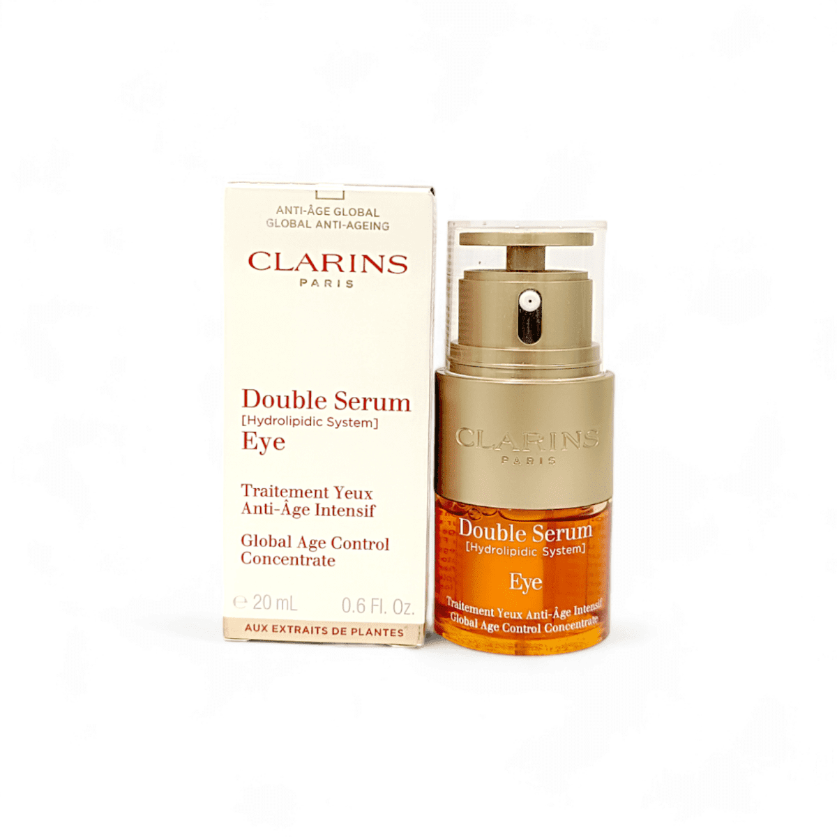 فروش ویژه سرم دابل دور چشم کلارنس Clarins Paris Double Serum Eye حجم 20 میل