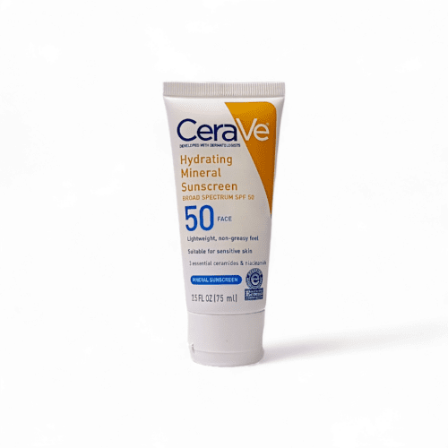 فروش ویژه کرم ضد آفتاب مینرال سراوی Hydrating Mineral Sunscreen Cerave مدل آبرسان