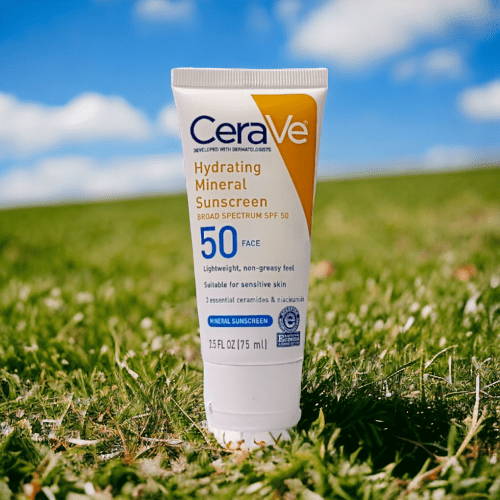 فروش ویژه کرم ضد آفتاب مینرال سراوی Hydrating Mineral Sunscreen Cerave مدل آبرسان