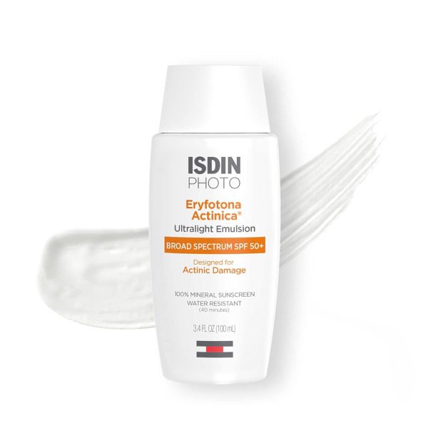 ضدافتاب ترمیم کننده ایزدین مدل ISDIN Eryfotona Actinica Zinc Oxide SPF 50+