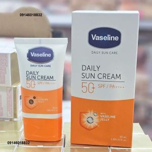 کرم ضد آفتاب وازلین دايلي سان (Vaseline Daily Sun Cream SPF 50+ PA+++)