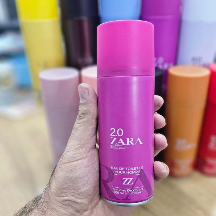 اسپری بدن زارا (ZARA Body Mist)- حجم 200 مل کد 12.0