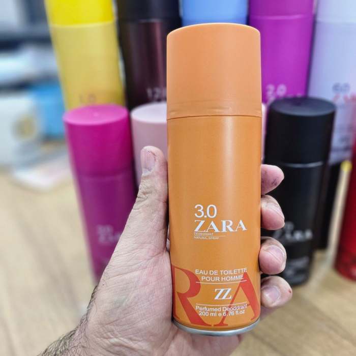 اسپری بدن زارا (ZARA Body Mist)- حجم 200 مل کد 12.0