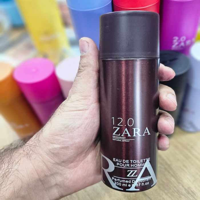 اسپری بدن زارا (ZARA Body Mist)- حجم 200 مل کد 12.0