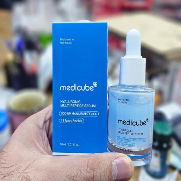معرفی سرم هیالورونیک اسید و مولتی پپتاید مدیکیوب معرفی سرم هیالورونیک اسید و مولتی پپتاید مدیکیوب