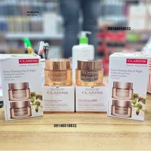 فروش ویژه ست کرم شب و روز کلارنس (Clarins) اکسترا فرمینگ