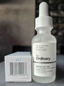 سرم ماتریکسیل 10% + هیالورونیک اسید اوردینری (The Ordinary Matrixyl 10% + HA)