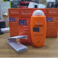 ضدآفتاب بی رنگ مدل فلوئید اسپورت اون (Avene Sport Fluid SPF50+، حجم 100 میلی‌لیتر) بروشوردار